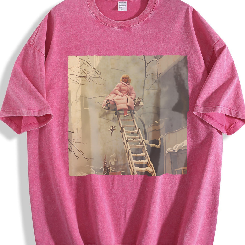 Doll on a Stairway Vintage Washed T-Shirt product image 7