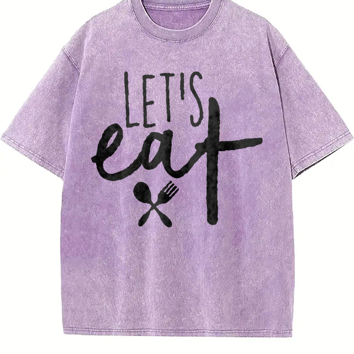 Let's Eat Funny Humor Grandma Vintage Washed T-Shirt product image 6