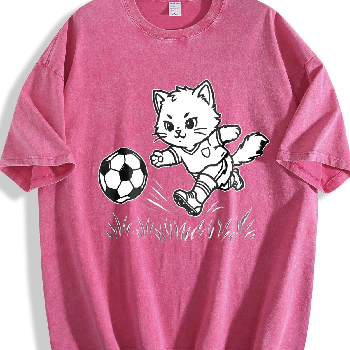 Global Soccer Fan Vintage Washed T-Shirt product image 7