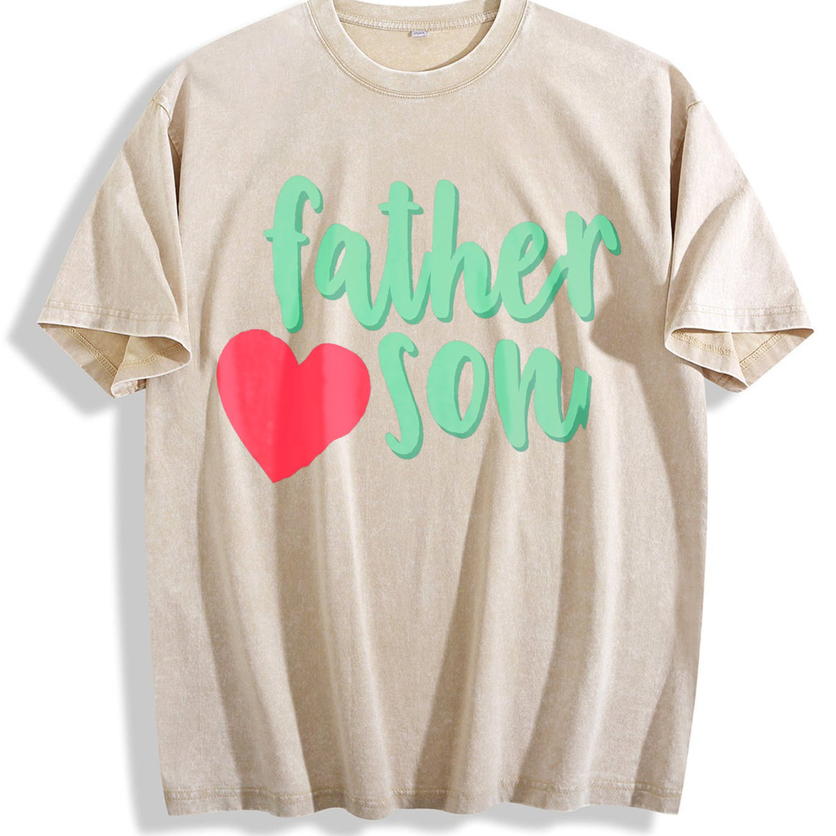 Funy Son Sloganprint Vintage Washed T-Shirt product image 1