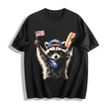 Feral Raccoon Cotton T-Shirt product image 1