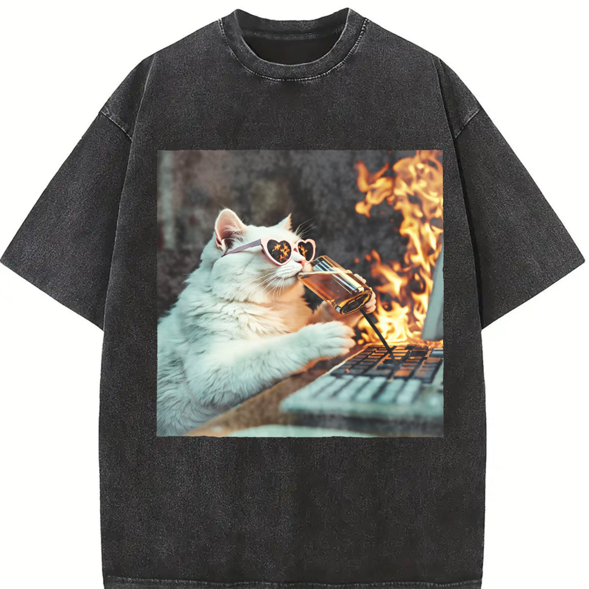 Battle Movie Vintage Washed T-Shirt product image 2