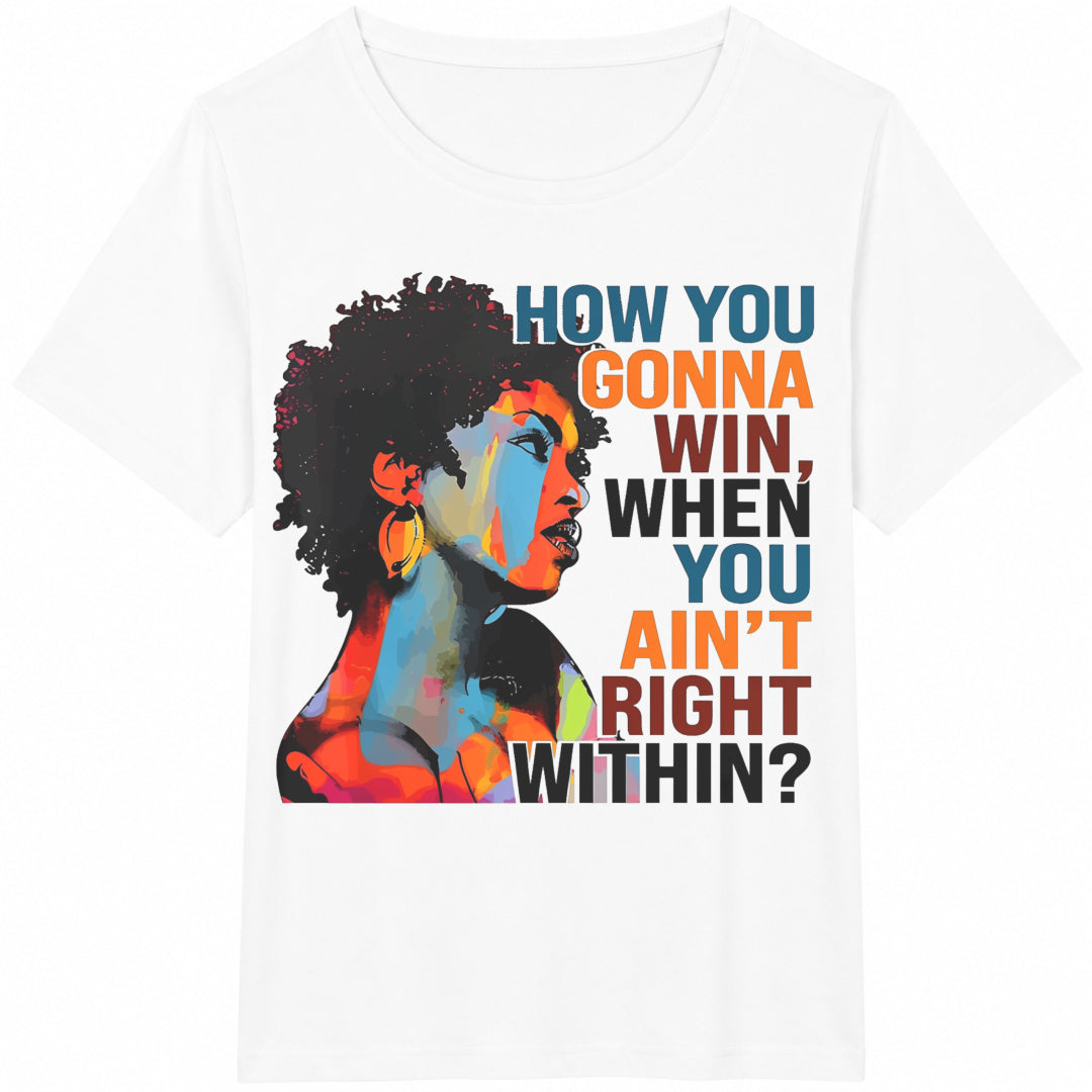 Lauryn Hill : How You Gonna Win Rap Lyrics Cotton T-Shirt product image 2