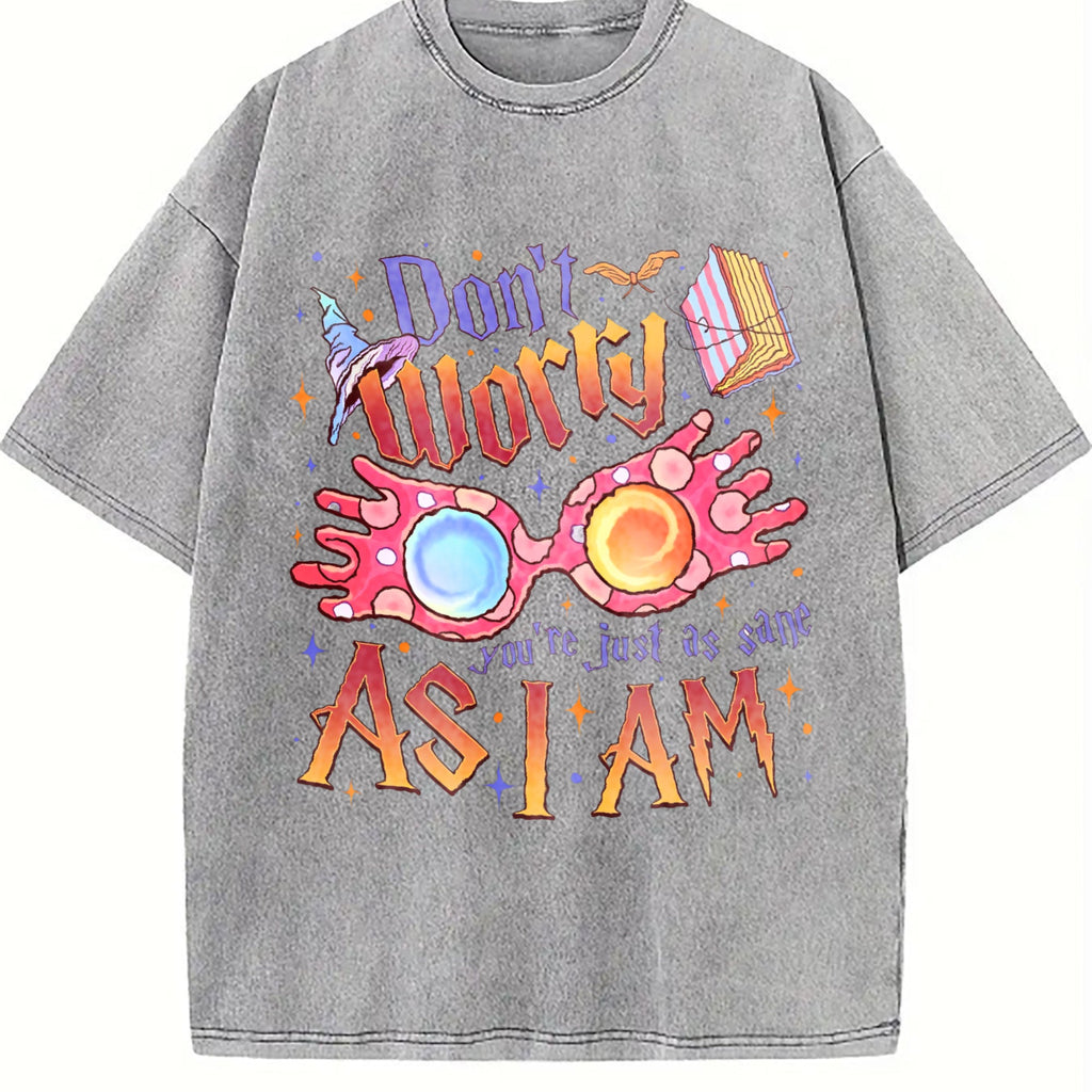 Magical Glasses Wizard Movie Vintage Washed T-Shirt product image 5