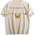 Only Orange Monarch I Want Vintage Washed T-Shirt product image 1