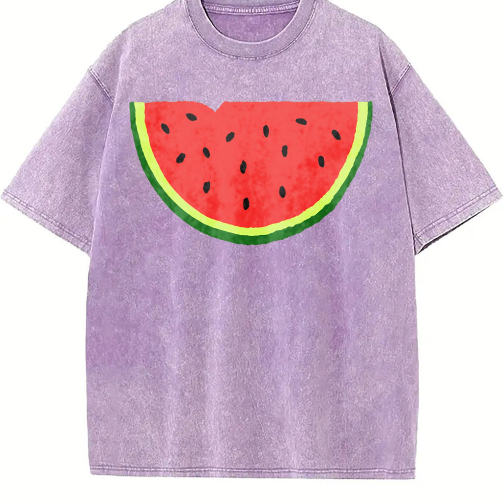 Watermelon Pocket Vintage Washed T-Shirt product image 6