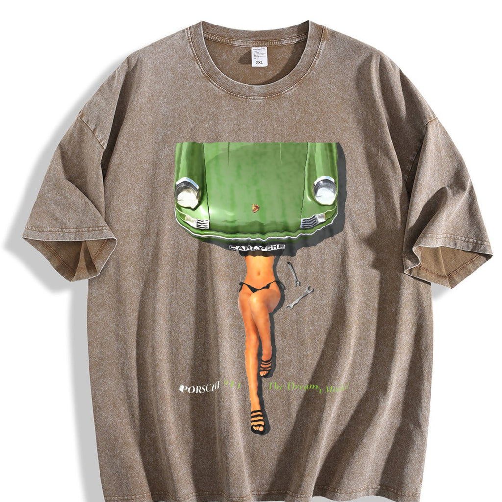 Dream Model 911 Vintage Washed T-Shirt product image 3