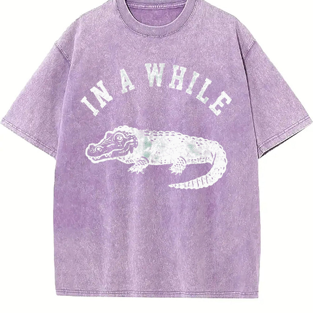 Funny In A While Crocodile Sarcastic Croc For Vintage product image 6