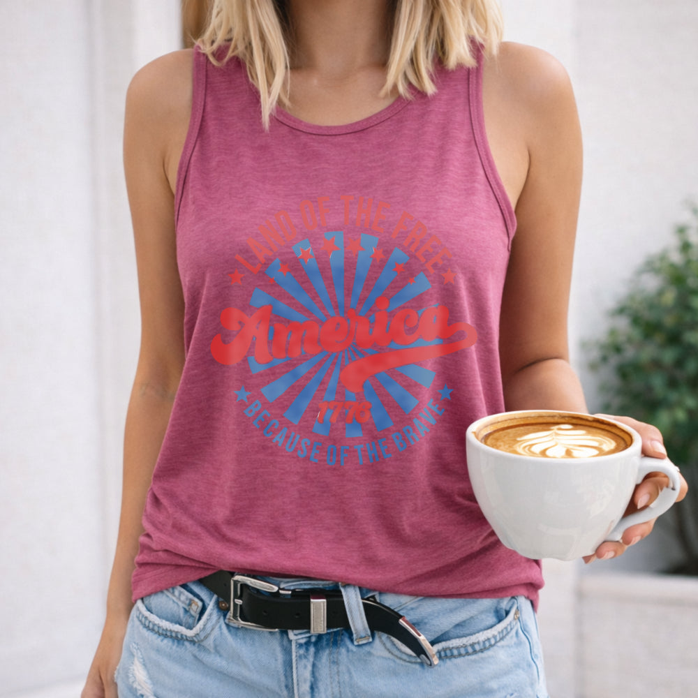 July 4th Women's Tank Top