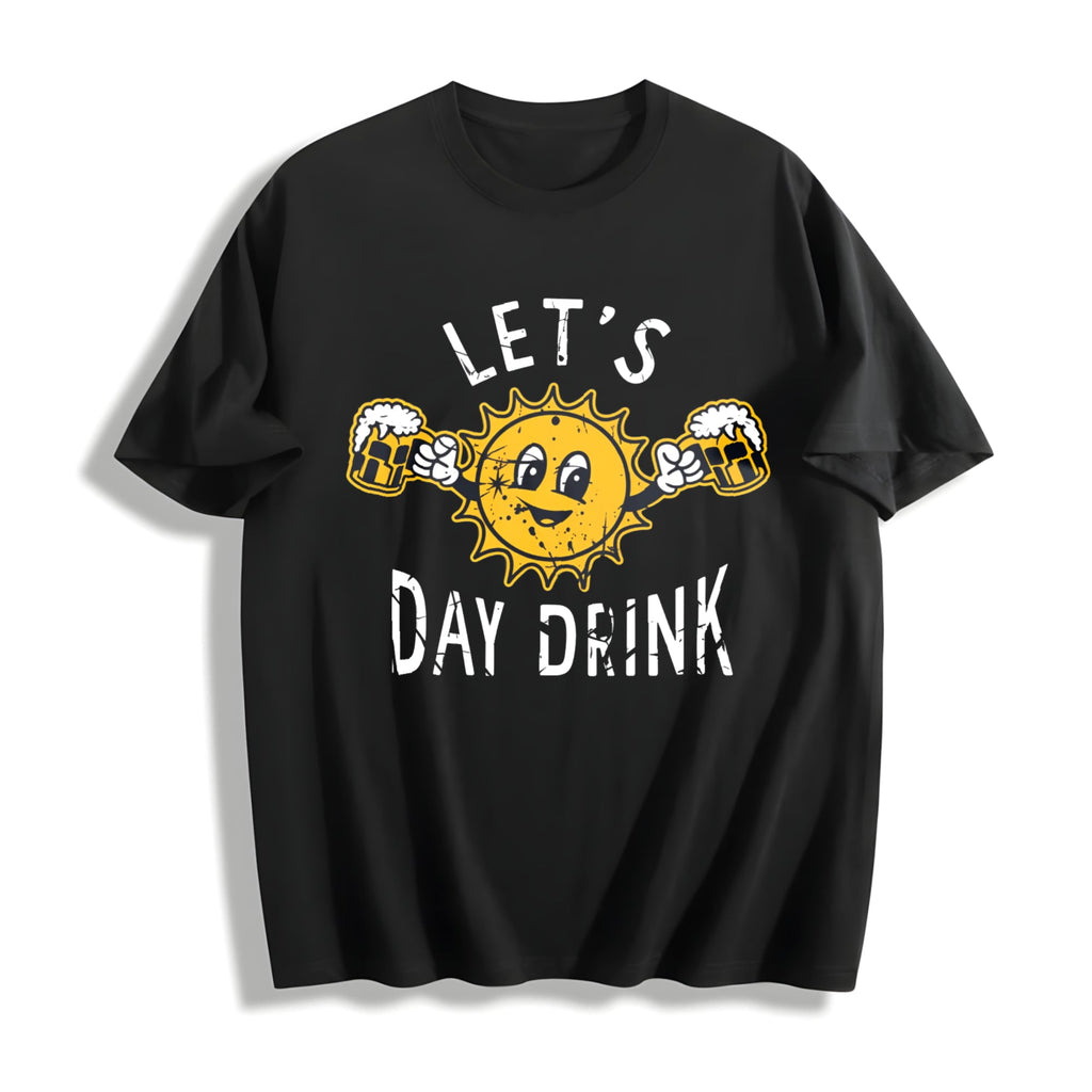Lets Day Drink Funny Drunken Sunny Booze Drinking For product image 1