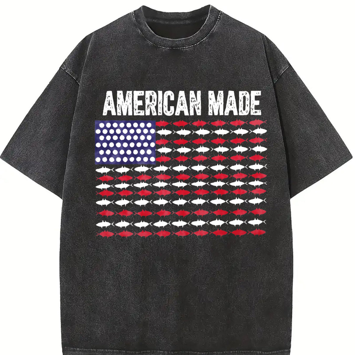 Patriotic Tank Vintage Washed T-Shirt product image 2