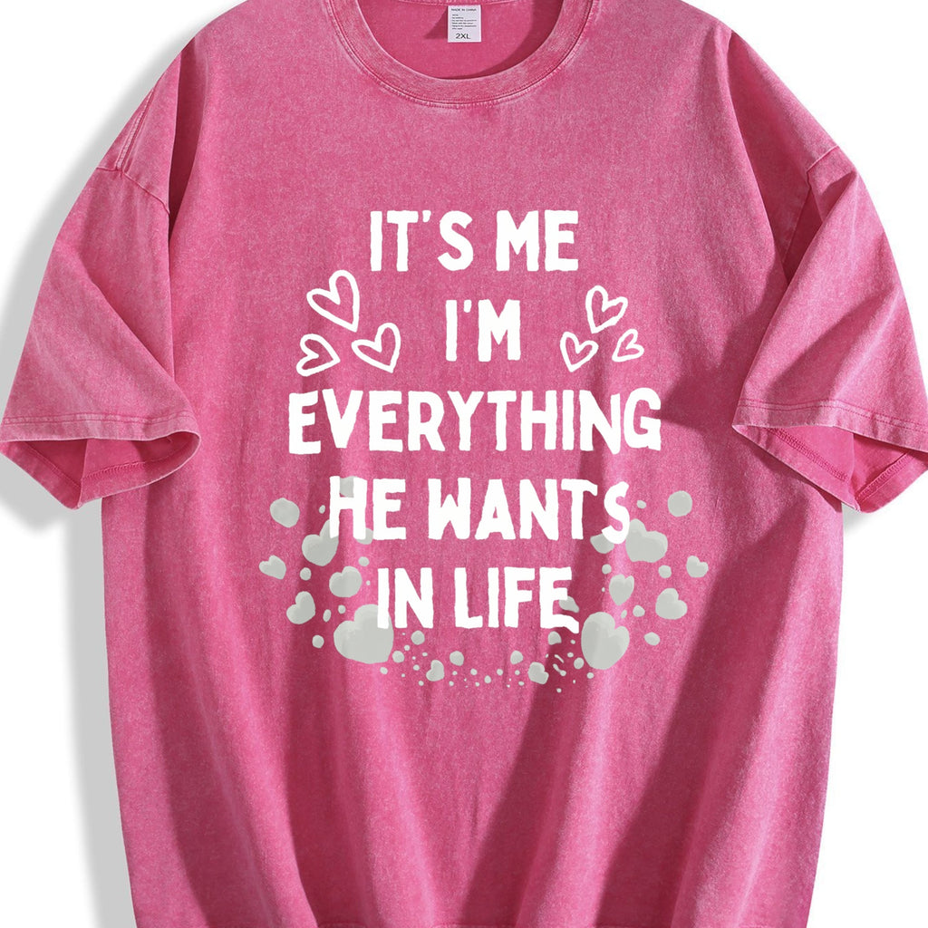 It's Me I'm Everything He Wants in Life Vintage Washed product image 7