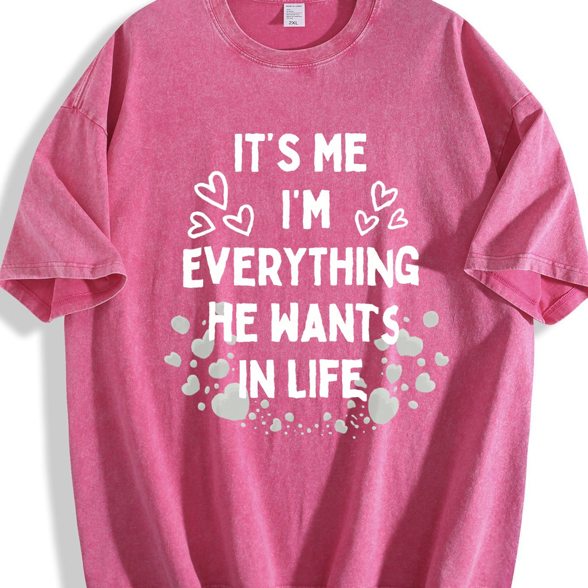 It's Me I'm Everything He Wants in Life Vintage Washed product image 7