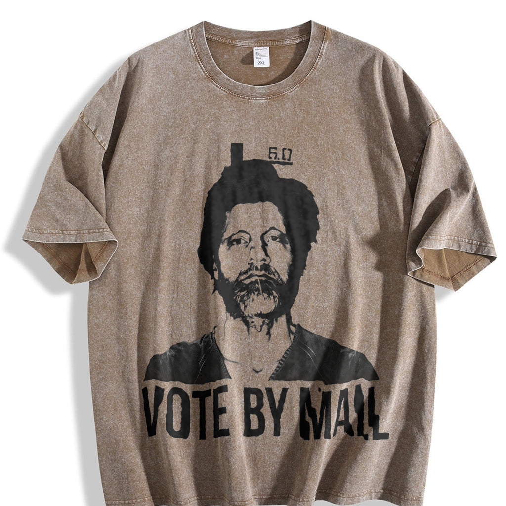 Vote By Mail Ted Kaczynski : Political Meme Vintage Washed product image 3