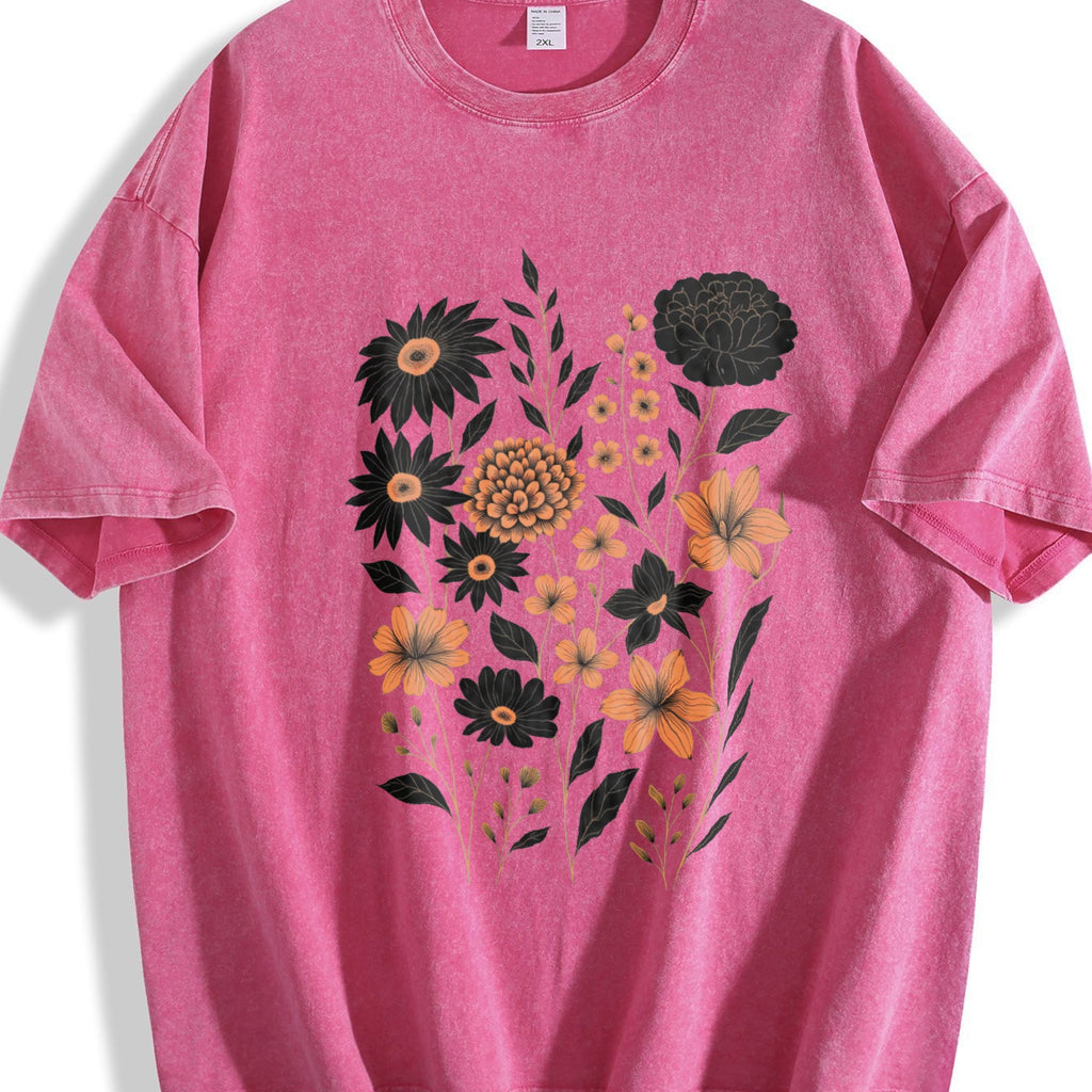 Pressed Flowers Vintage Washed T-Shirt product image 7