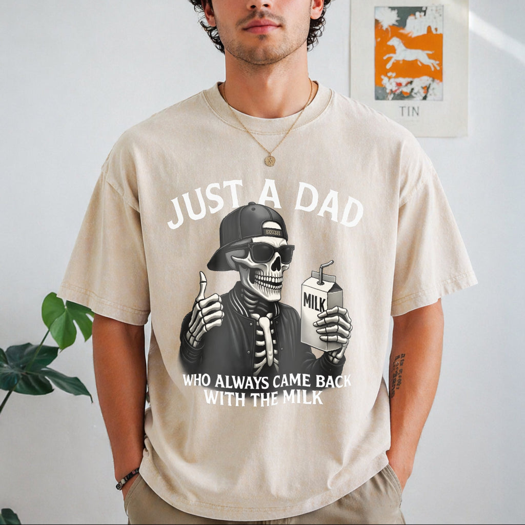 Funny Dad Vintage Washed T-Shirt product image 8