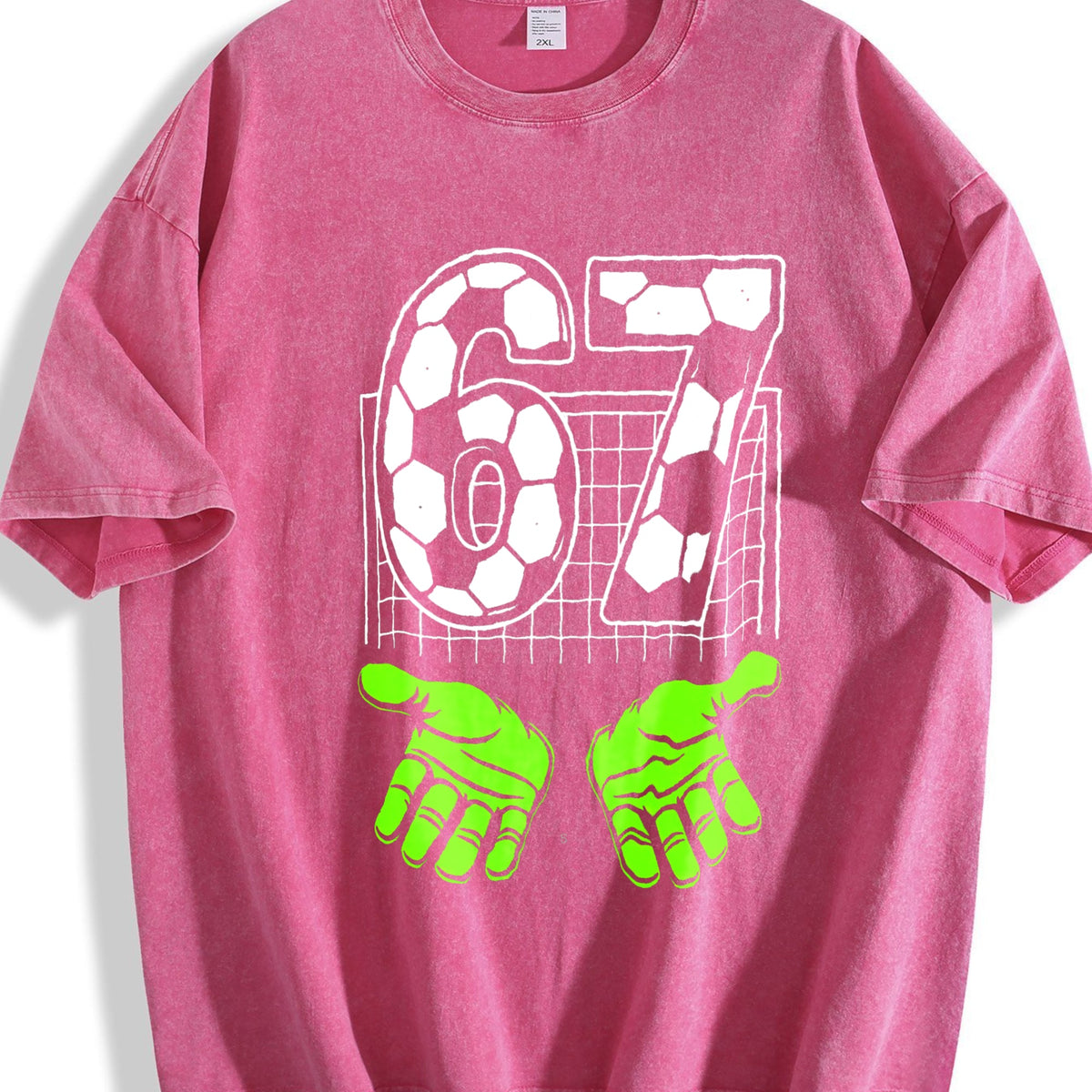 Global Soccer Fan Vintage Washed T-Shirt product image 7