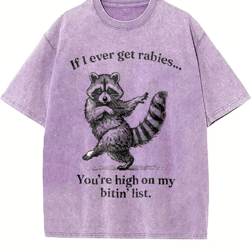If I Ever Get Rabies You're High On My Bitin' List Vintage product image 6
