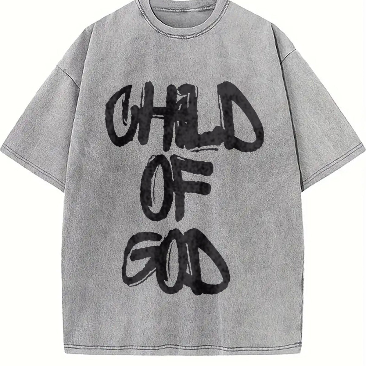 Child Of God Graffiti Vintage Washed T-Shirt product image 5