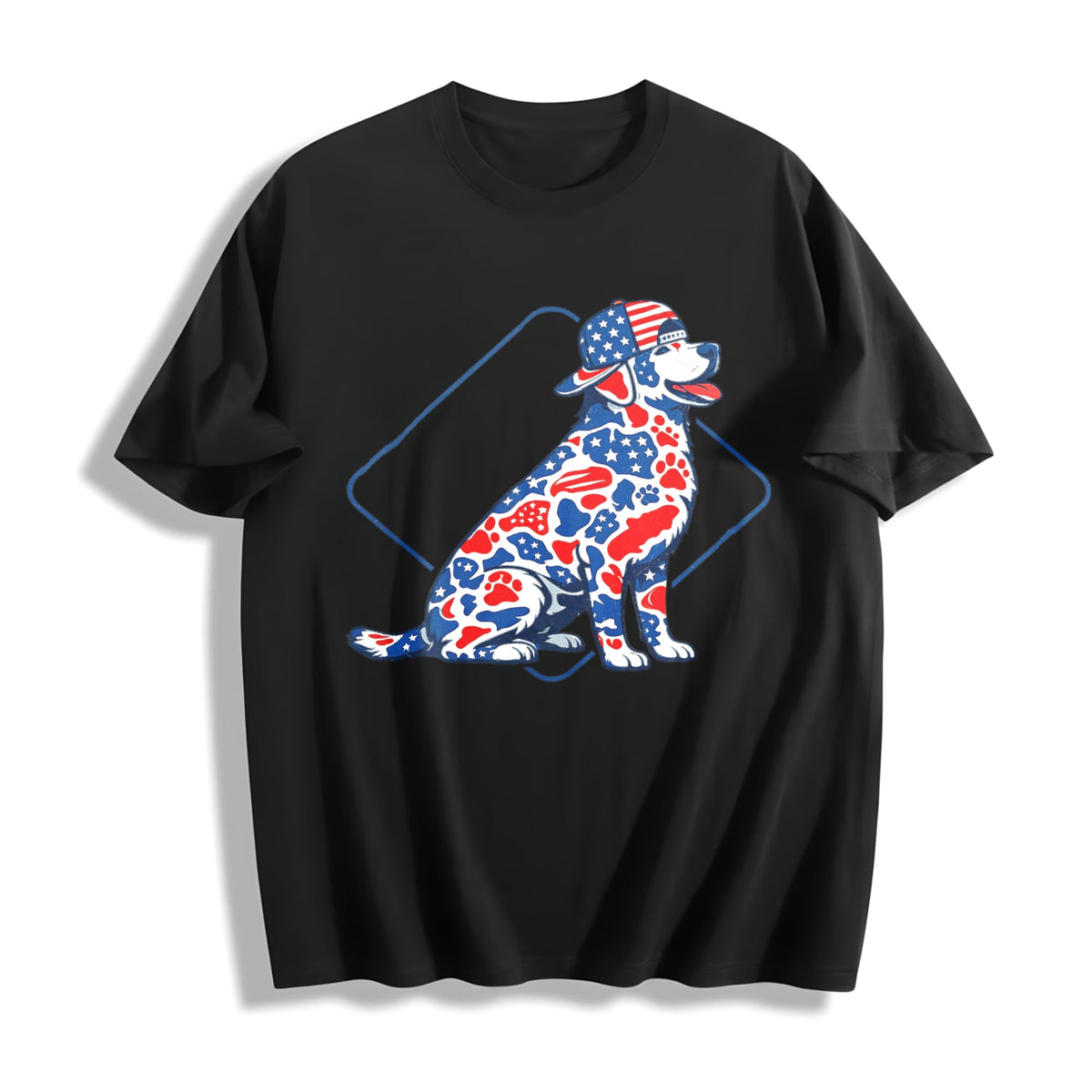 Camo Labrador 4th Of July Patriotic Dog Hunting USA product image 1