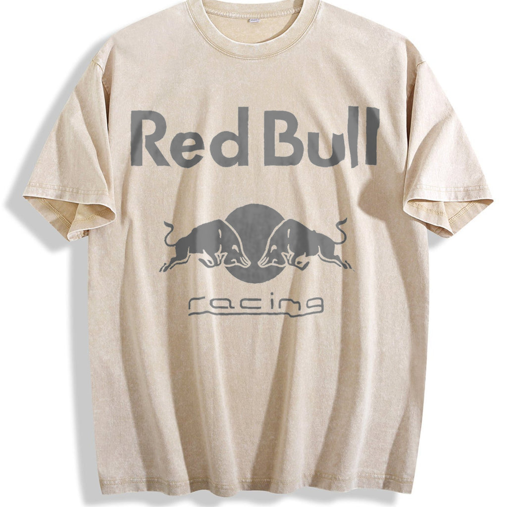 Black White Racing Best Vintage Washed T-Shirt product image 1