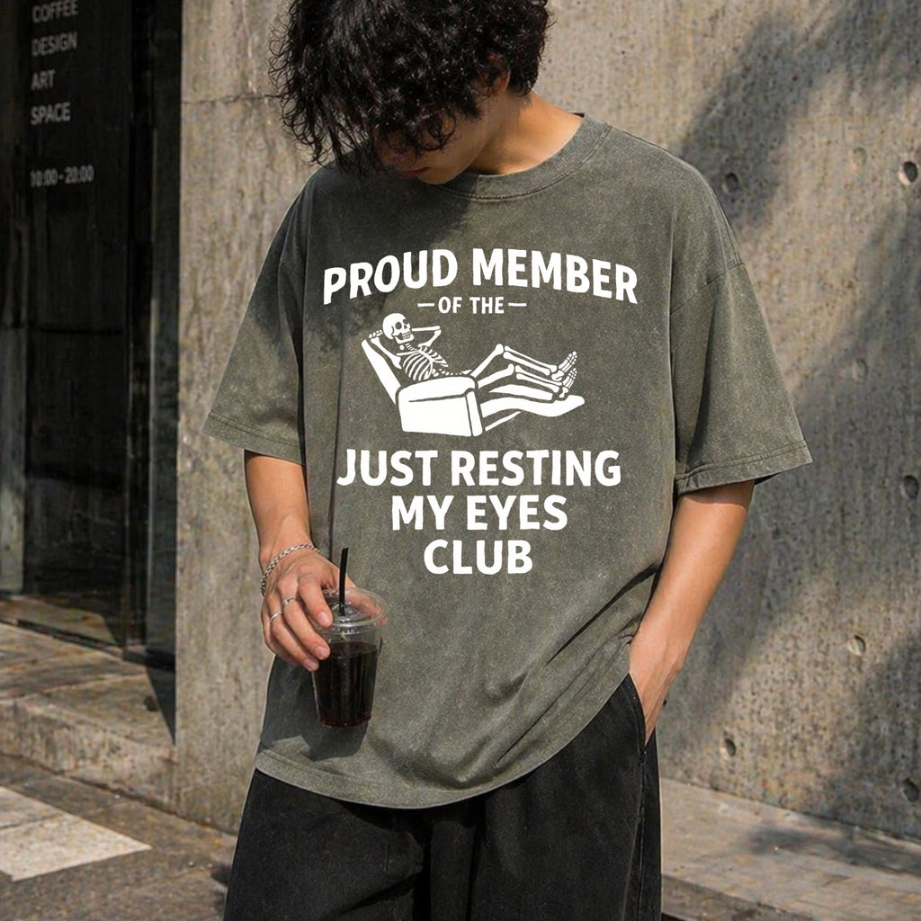 Funny Fathers Day Vintage Washed T-Shirt product image 4