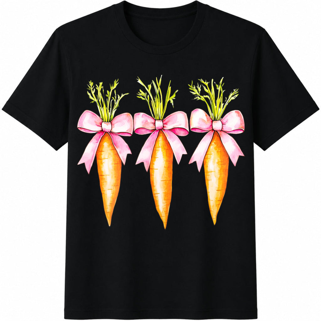 Easter Carrot Cotton T-Shirt product image 1