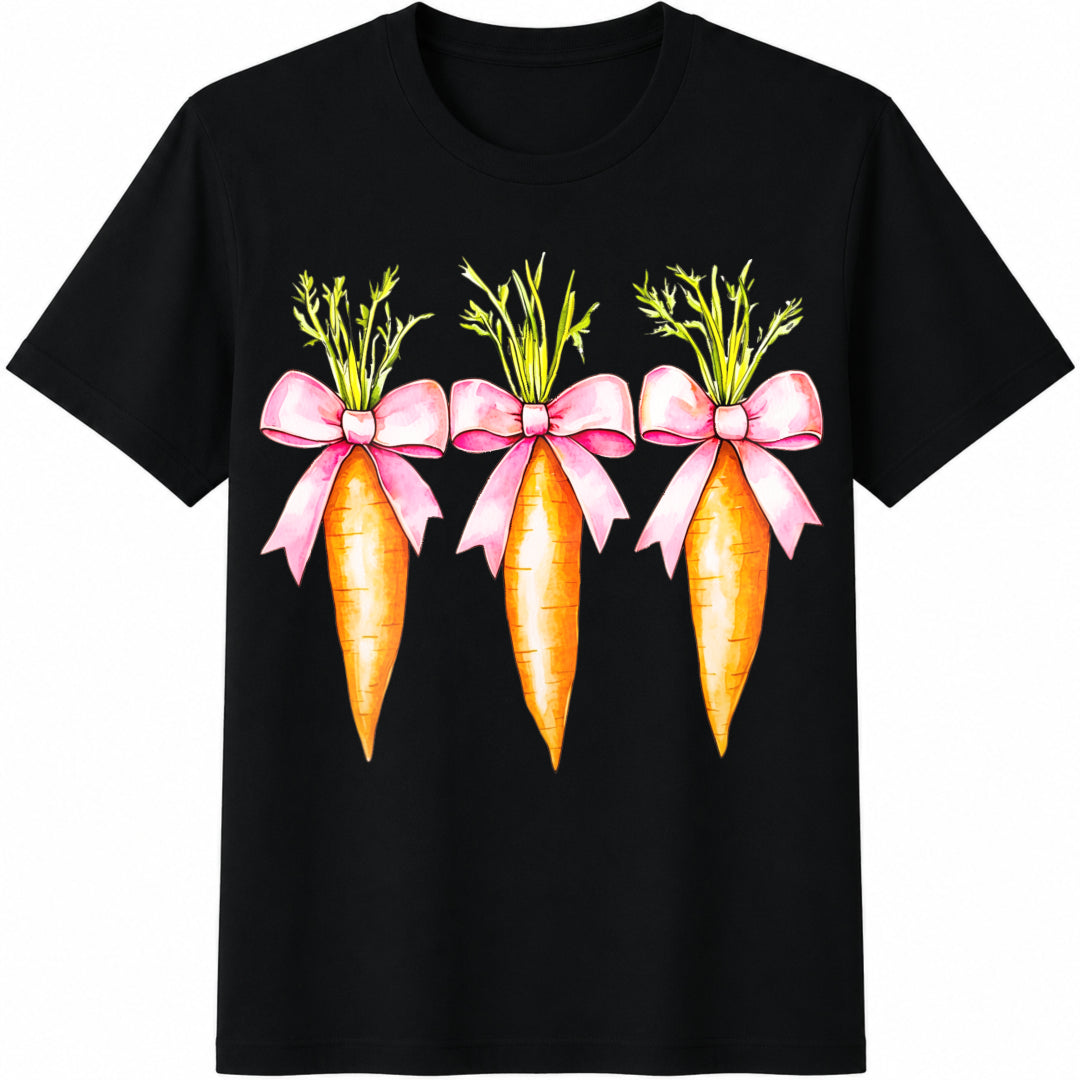 Easter Carrot Cotton T-Shirt product image 1