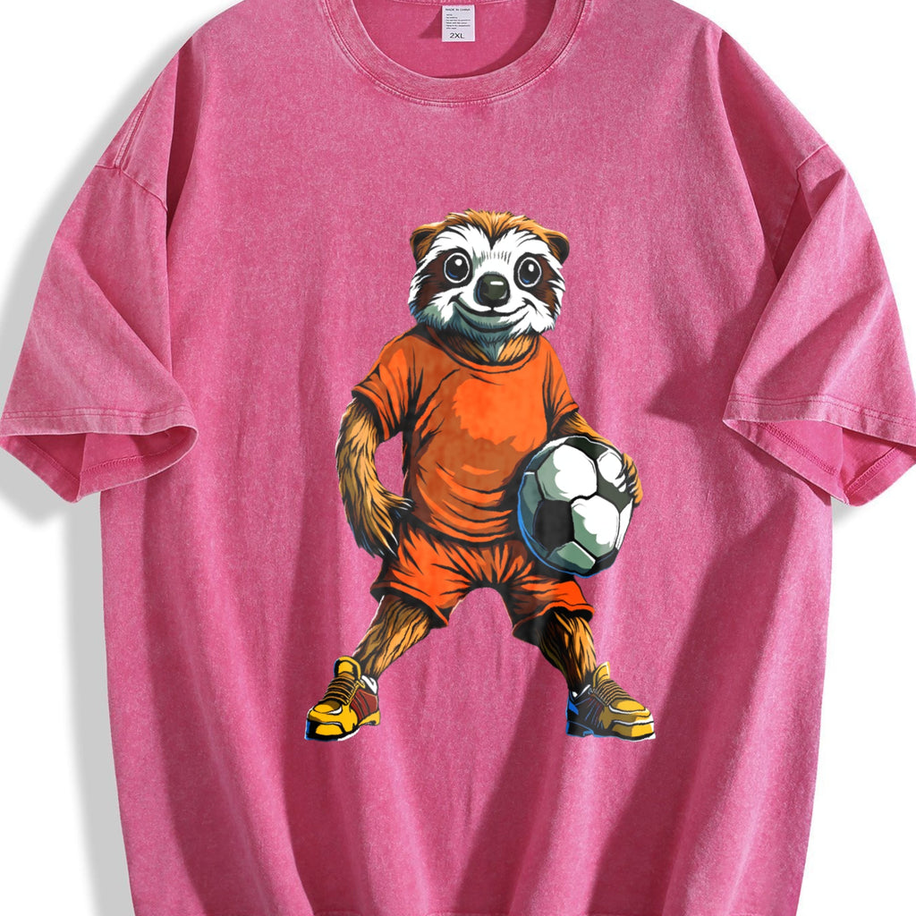 Global Soccer Fan Vintage Washed T-Shirt product image 7