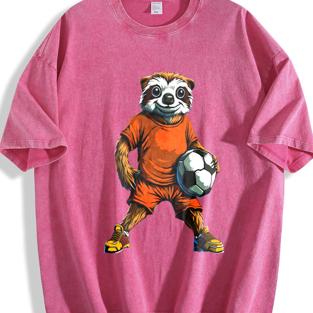 Global Soccer Fan Vintage Washed T-Shirt product image 7
