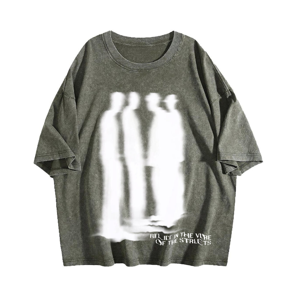 Atmosphere Virtual Shadow Characters Vintage Washed T-Shirt product image 4