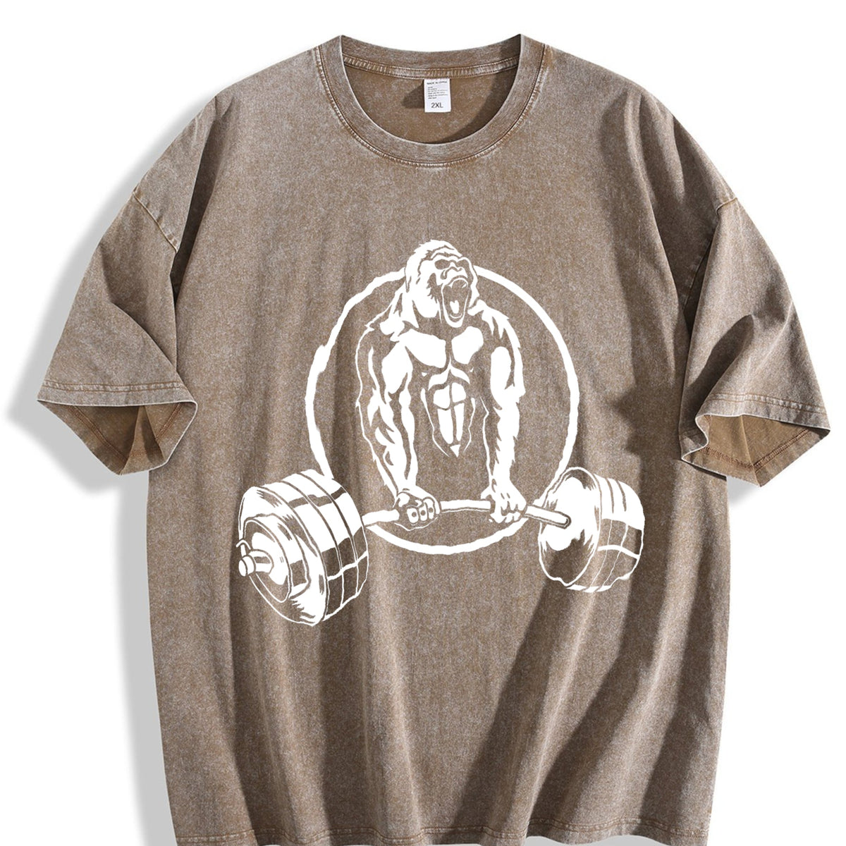Gym Motivation Vintage Washed T-Shirt product image 3