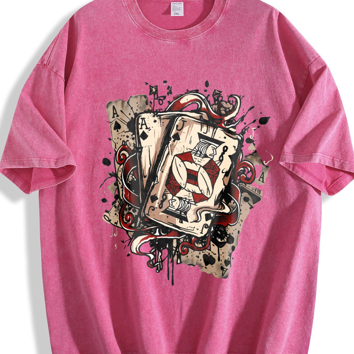Ace Of Spades Vintage Washed T-Shirt product image 7