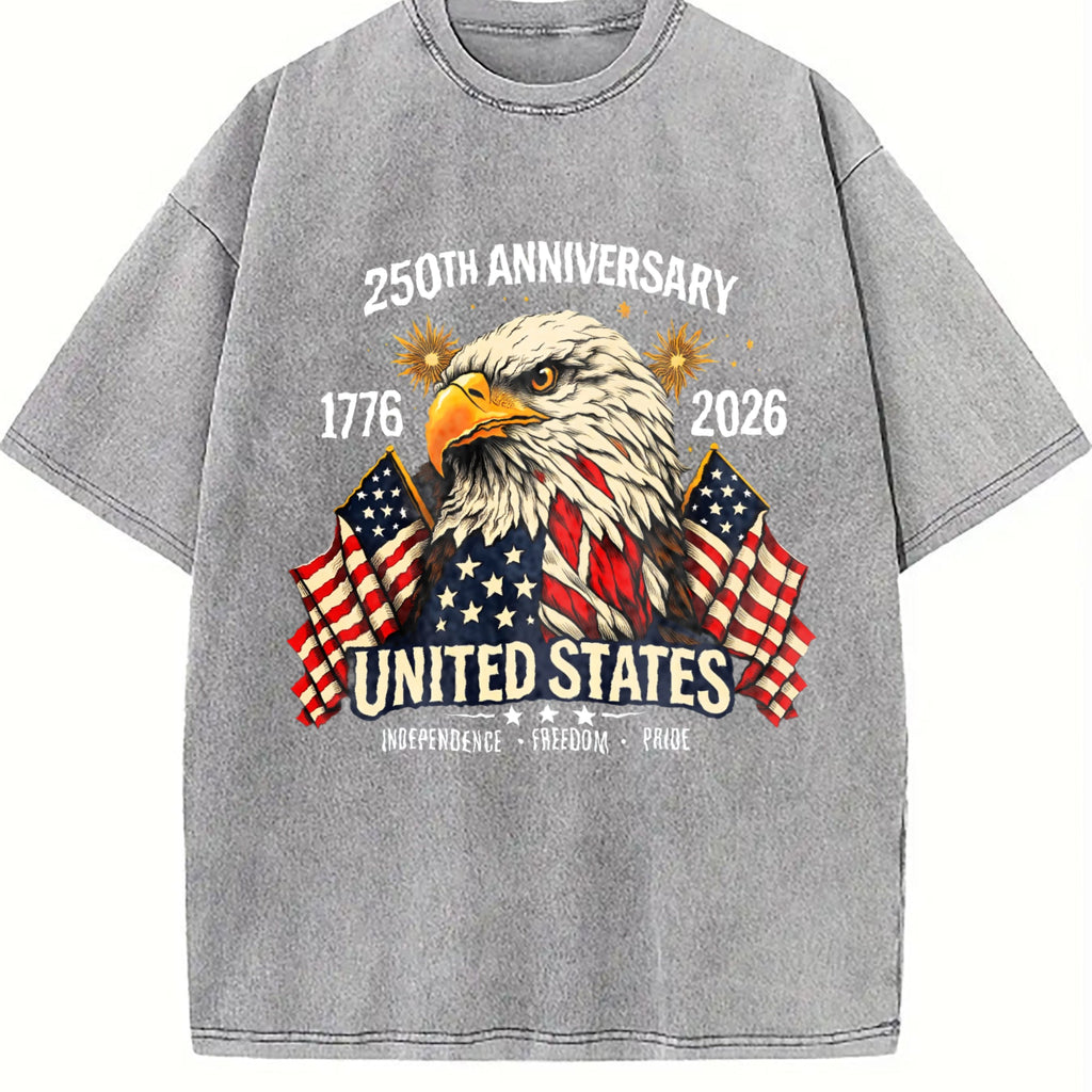 250th Anniversary United States Vintage Washed T-Shirt product image 5