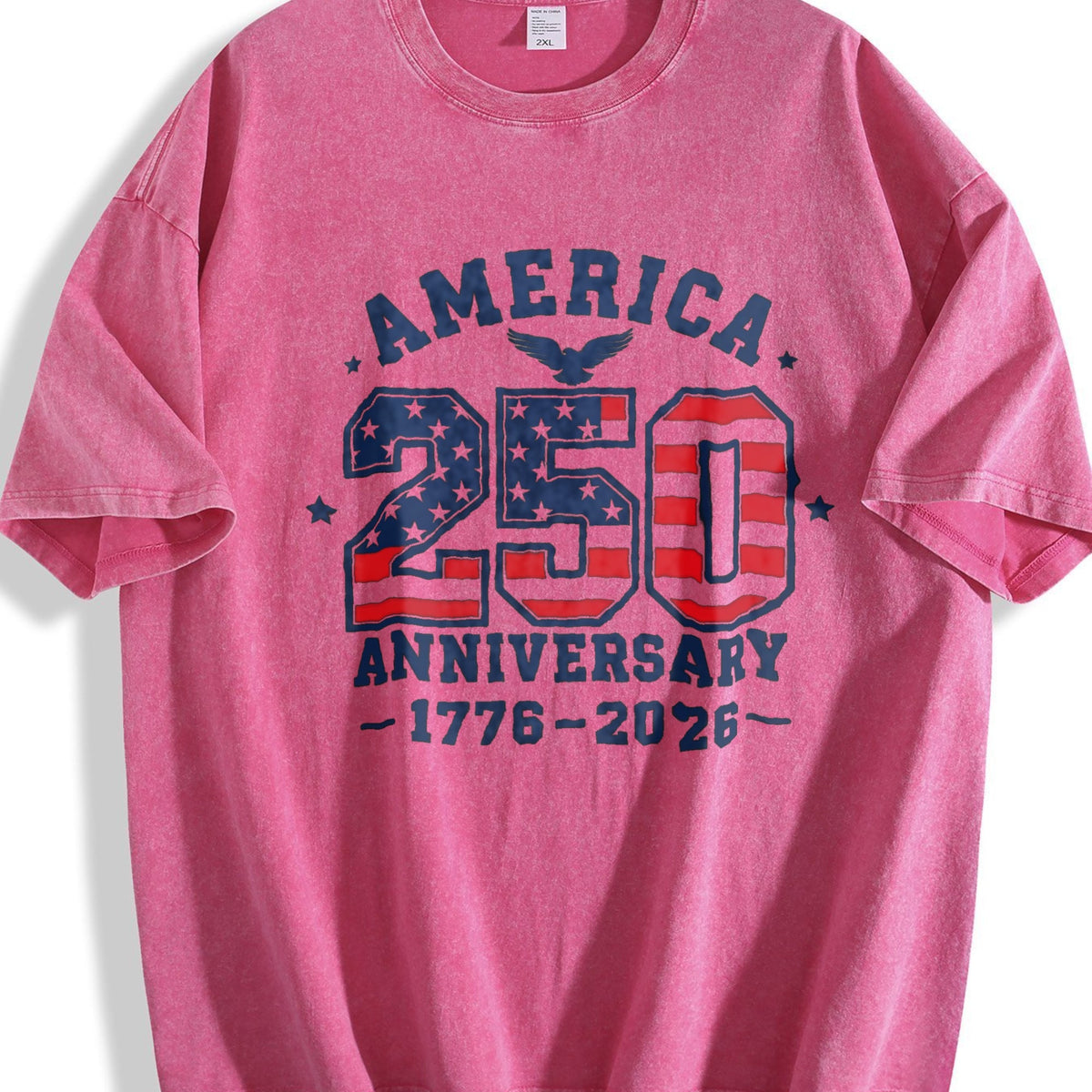 Patriotic Vintage Washed T-Shirt product image 7