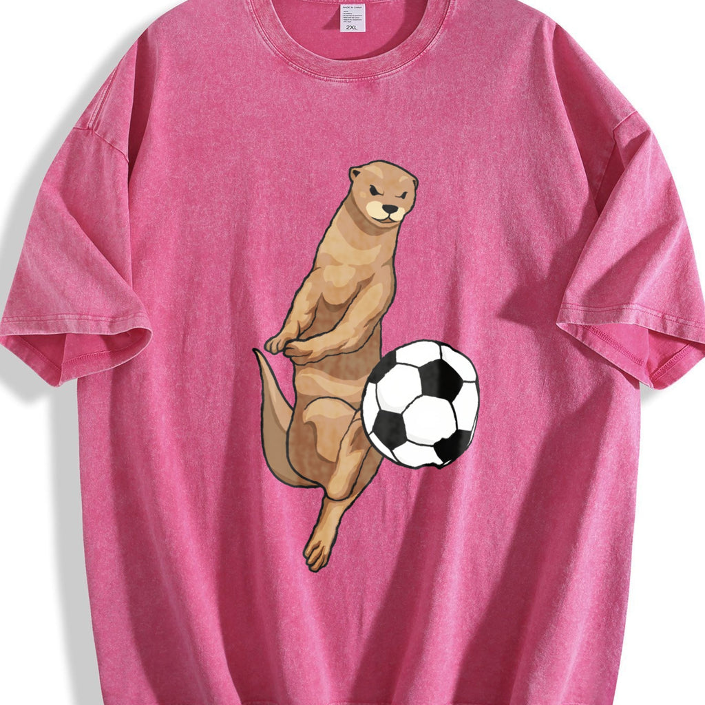 Global Soccer Fan Vintage Washed T-Shirt product image 7