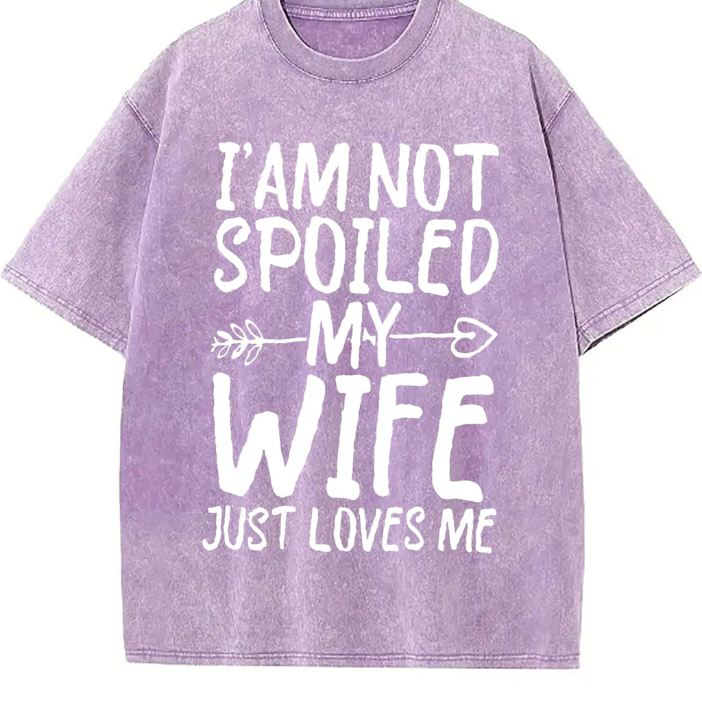 Funny Daughter Wife Slogan Vintage Washed T-Shirt product image 6