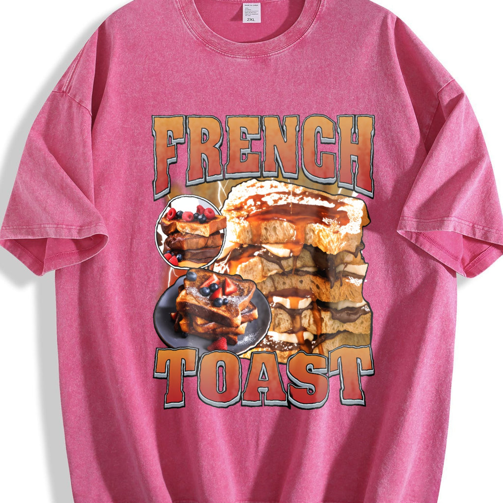French Toast Bootleg Rap Vintage Washed T-Shirt product image 7