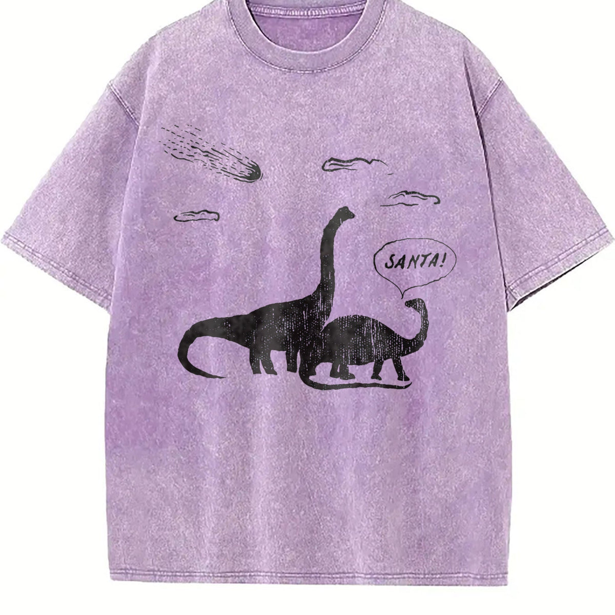 Santa Dinosaurs Funny Xmas Dino Meteor Extinction Joke product image 6