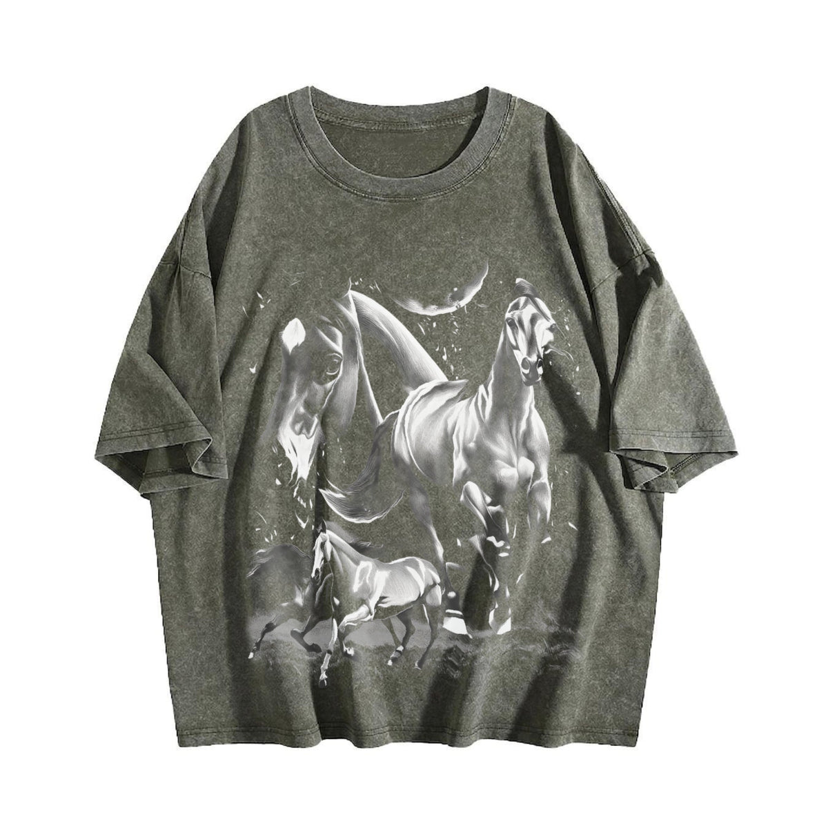 Wild Horses Vintage Washed T-Shirt product image 4