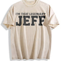 Jeff Personal Name First Funny Vintage Washed T-Shirt product image 1