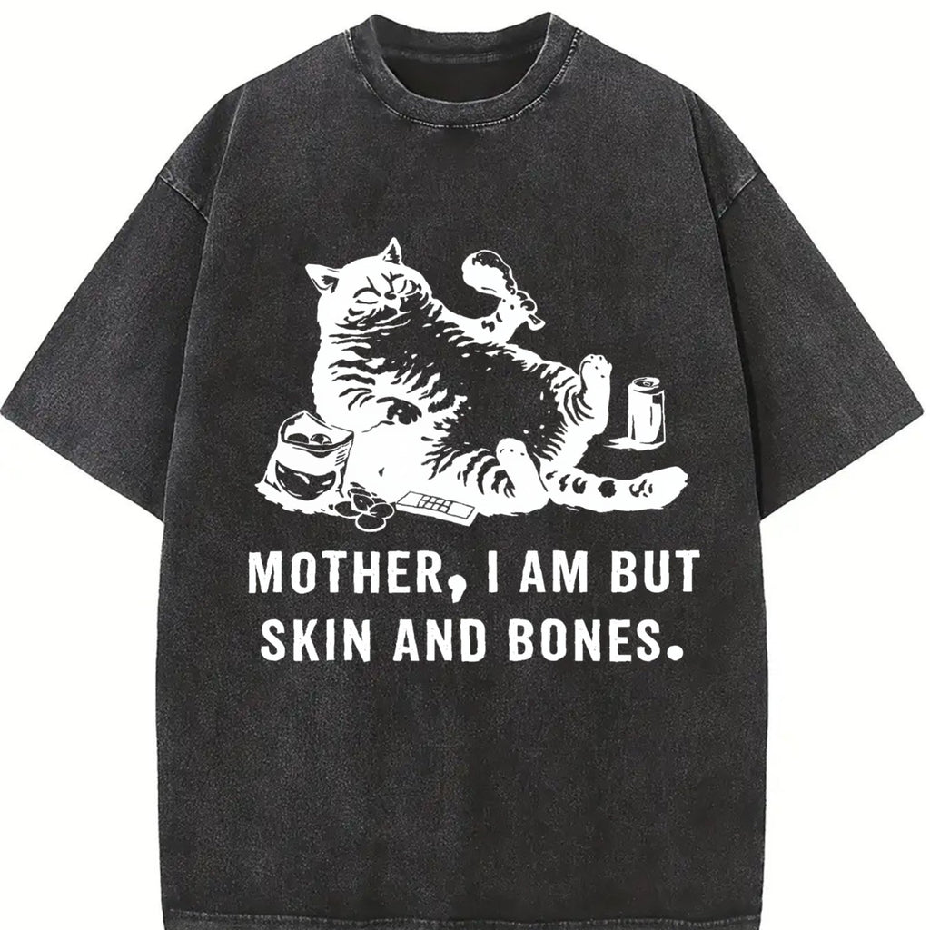 Funny Cat Mom Vintage Washed T-Shirt product image 2