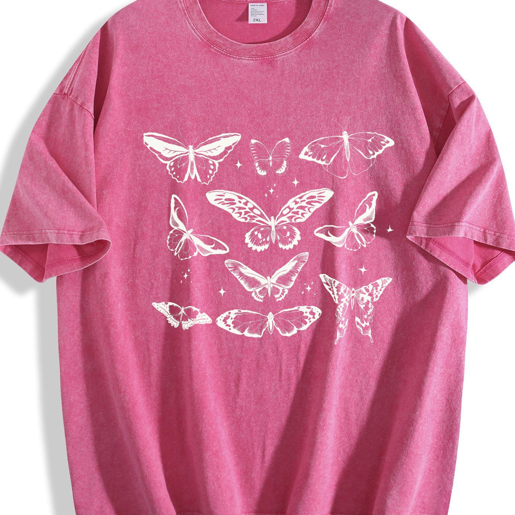 Butterfly 90s Vintage Washed T-Shirt product image 7
