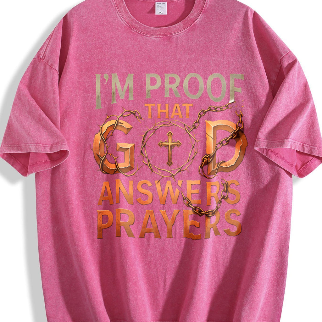 I'm Proof That God Answers Prayers 100 Y2K Boxy Vintage product image 7