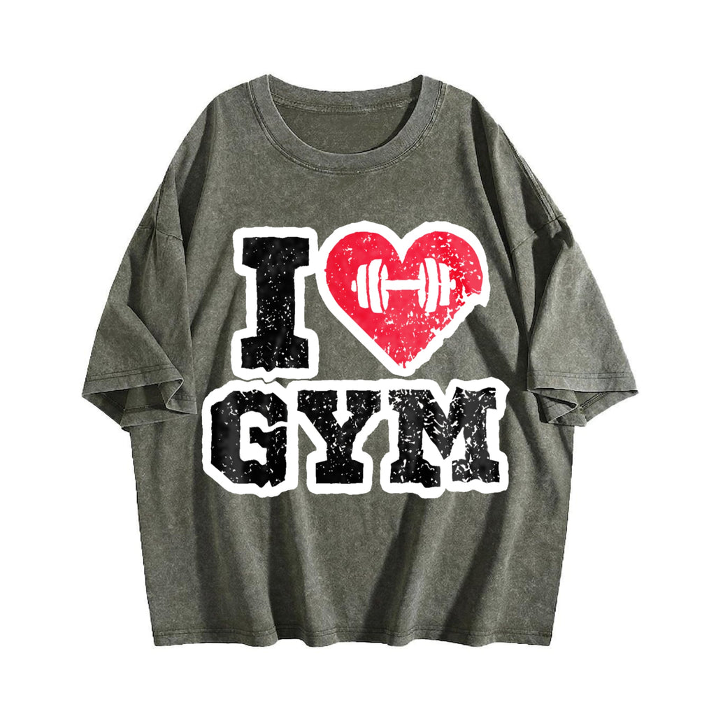 Gym Motivation Vintage Washed T-Shirt product image 4