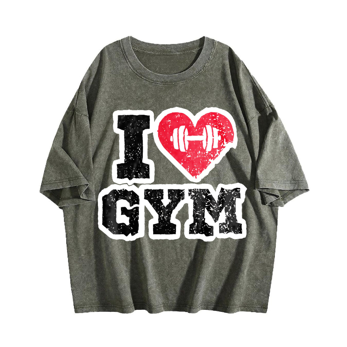 Gym Motivation Vintage Washed T-Shirt product image 4