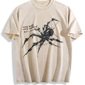 Weaving Future Gothic Spider Vintage Washed T-Shirt product image 1