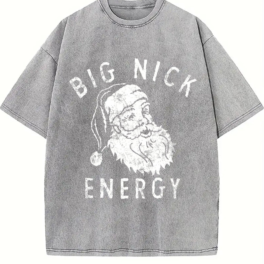 Big Nick Energy Funny Xmas Fat Santa Claus Saint Vintage product image 5