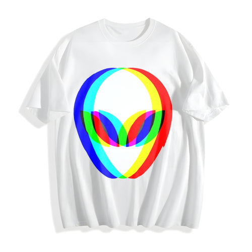 100 Alien Head Trippy Vaporwave Techno Rave Edm Music product image 2