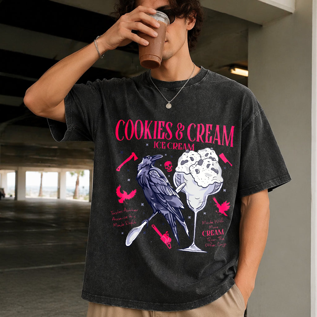 Butcher Blackbird Dark Romance Vintage Washed T-Shirt product image 9